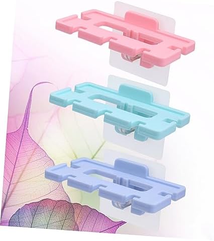 Anneome 3pcs Suction Toothbrush Holder Wall Mount for Bathroom