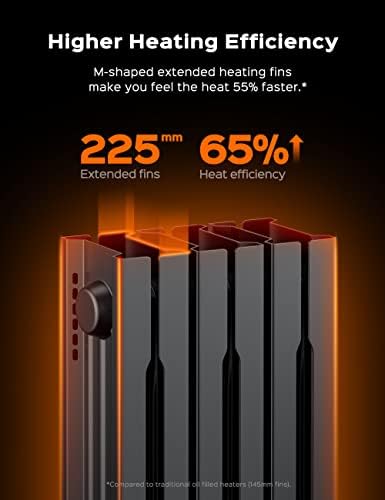 Dreo Oil Filled Radiator Heater with Remote Control