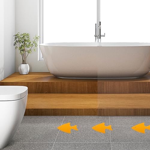 Angoily 20PCS Anti-Slip Bath Stickers with Sea Animal Decals
