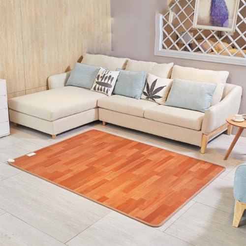 Graphene Heated Rug with Timer and Waterproof Design