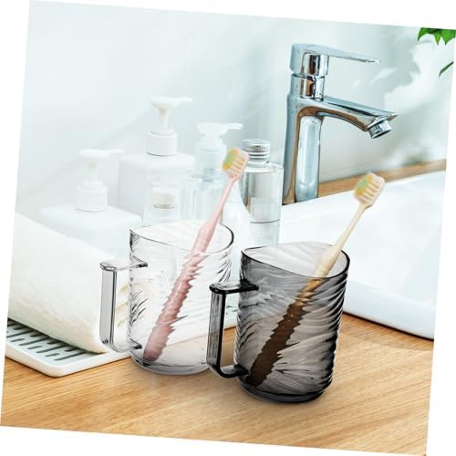 HOLIDYOYO 2pcs Reusable Toothbrush Holder