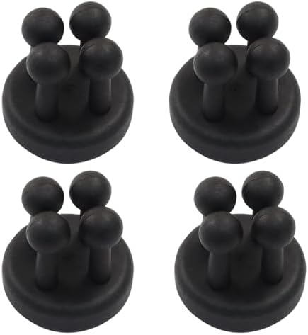 Verkelly 4 Pcs 137 Silicone Toothbrush Holders