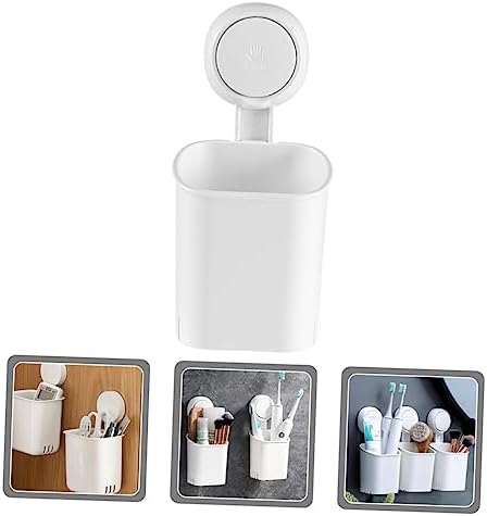 Garneck Wall Mounted Toothbrush Holder No Trace Quick Dry