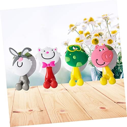 Cartoon Animal Toothbrush Holder with Suction Cup