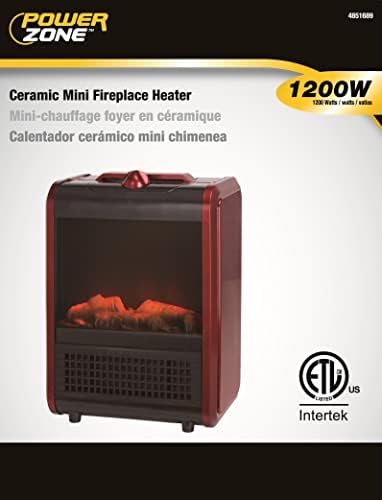 Homebasix 10 Amp Ceramic PTC Space Heater 120V