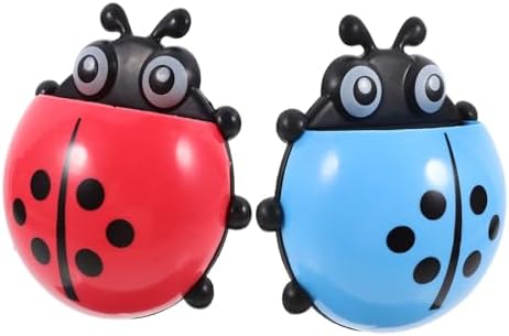 GLEAVI 2pcs Punch Cup Toothbrush Holder for Bathroom
