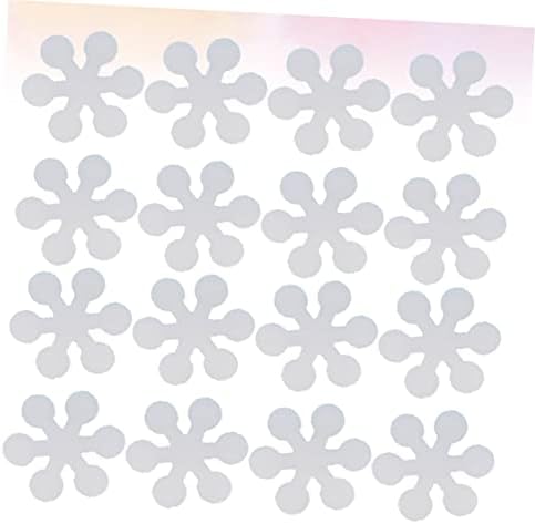STOBAZA 20 Pack Snowflake Non-Slip Bathtub Decals