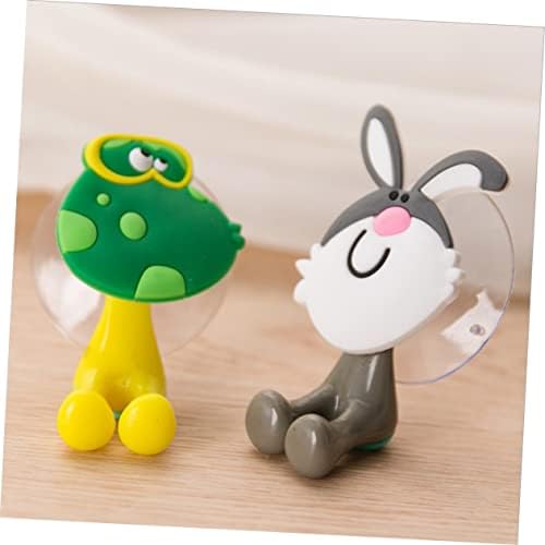 Anneome Cartoon Animal Suction Cup Toothbrush Holder