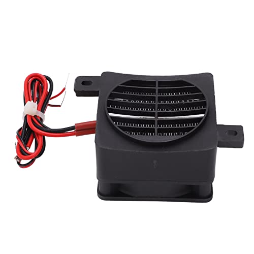 DAUERHAFT PTC Ceramic Fan Heater 12V 50W Compact Space Heater