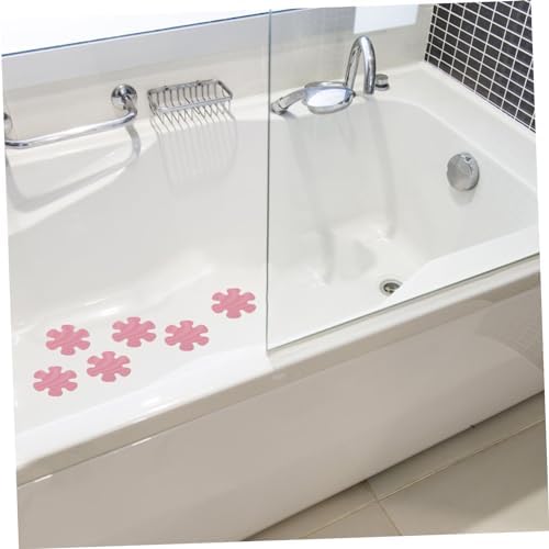 Zerodeko 20PCS Non-Slip Flower Stickers for Bath Stairs