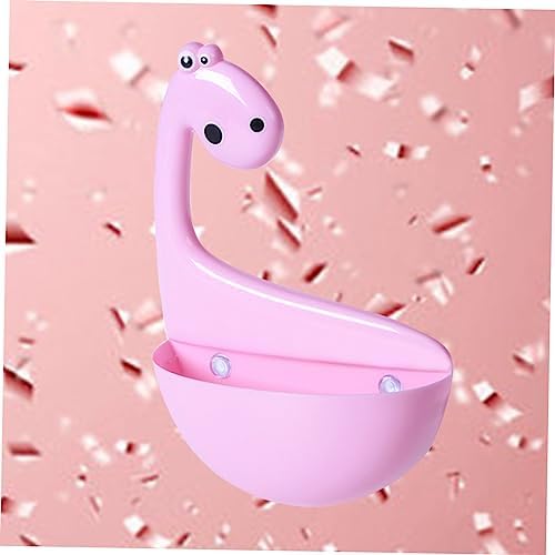 LIFKOME Suction Cup Dinosaur Toothbrush Holder