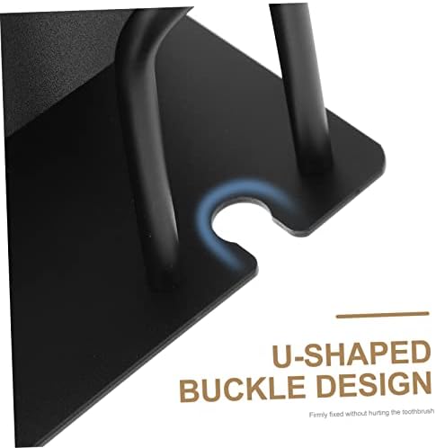 Ciieeo Wall Mount Toothbrush Holder with Suction Cup
