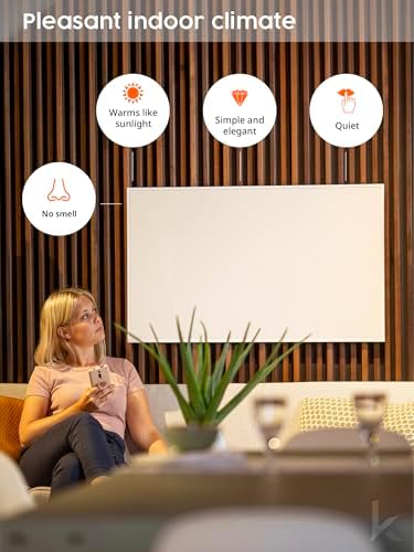 Knighaus Infrared Wall Heater - Efficient Quiet