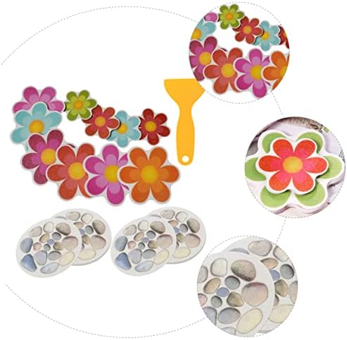Amosfun 14pcs Non-Slip Bathtub Stickers for Safety