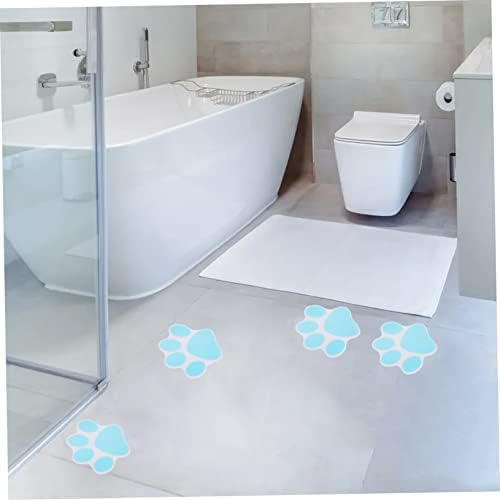 Ciieeo 10pcs Anti-Slip Paw Stickers for Bathtub Shower 1