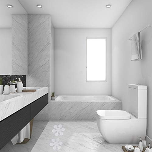 Cabilock 20 Pack Snowflake Non-Slip Bath Treads