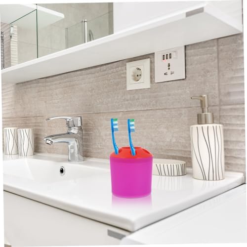 DECHOUS Toothbrush Cup Holder Organizer for Bathroom Vanity