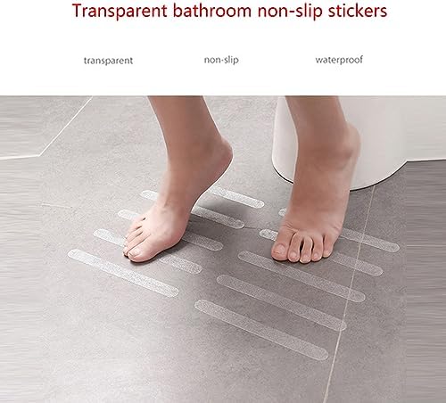 12Pcs Non-Slip Bathtub Stickers with Textured Treads