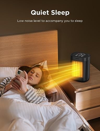 Chikit 1500W Electric Space Heater with 2S Fast Heating