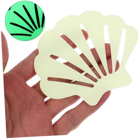 GLEAVI 30Pcs Shell Shaped Non Slip Shower Stickers