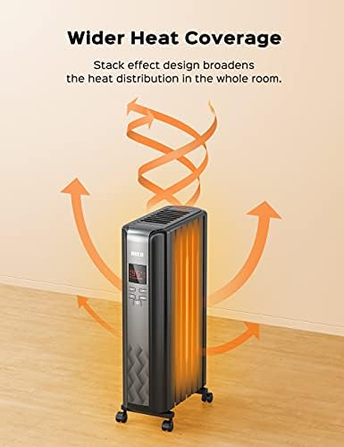 Dreo Oil Filled Radiator Heater with Remote Control