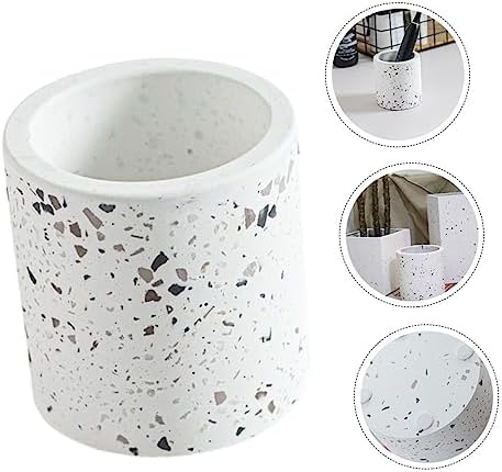 Bathroom Toothbrush Holder with Suction Cup and Storage Capacity