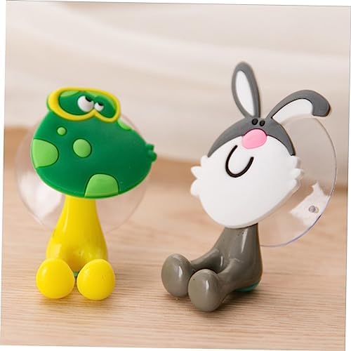 Cartoon Animal Toothbrush Holder with Suction Cup