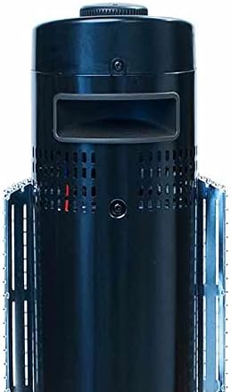 HeatMate Portable Instant Heat Graphite Medium Tower Electric Heater - Black