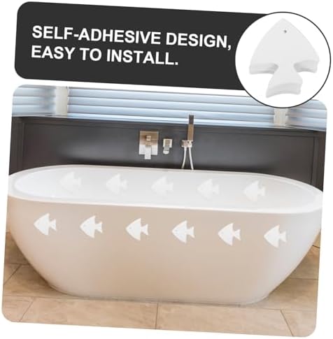 12Pcs Fish Shape Non-Slip Shower Stickers 1
