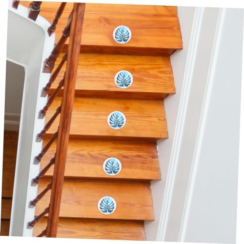 ABOOFAN Non-Slip Leaf Bath Stickers - Waterproof for Kids and Adults