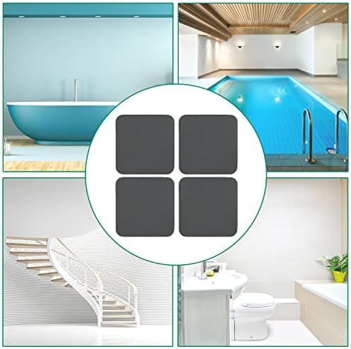 SlipStopper Non-Slip Bathtub Stickers 28PCS Grey
