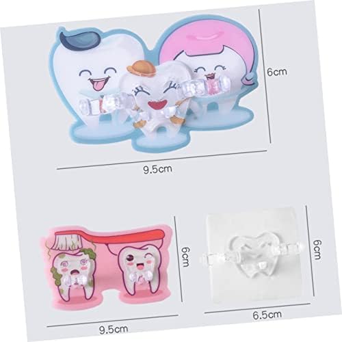Zerodeko Hanging Toothbrush Holder for Boys Girls