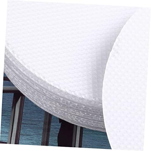 30 Pcs White Non-Slip Bath Stickers Peva Material