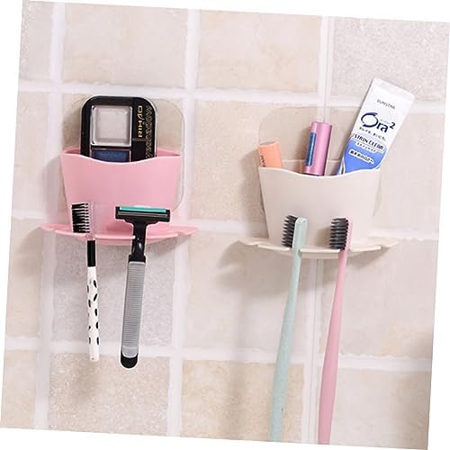 Ciieeo Toothbrush and Toothpaste Holder with Suction Cup