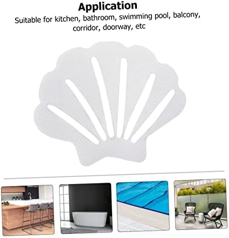 GLEAVI Non-Slip Bathtub Stickers for Safety and Grip