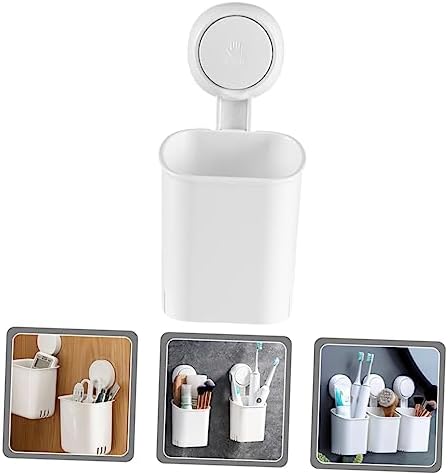 Happyyami Suction Cup Toothbrush Holder 2 Pack