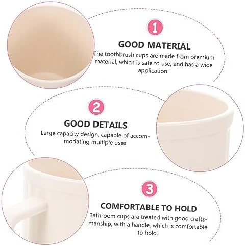 OSOLADY Reusable Plastic Toothbrush Holder 1