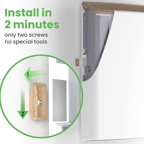 Smart EnviMAX 1000W Wi-Fi Wall Heater - App Controlled Energy Efficient