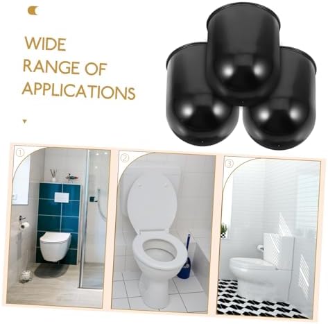 Amosfun 3Pcs Plastic Brush Holder Bathroom Cleaning Cup