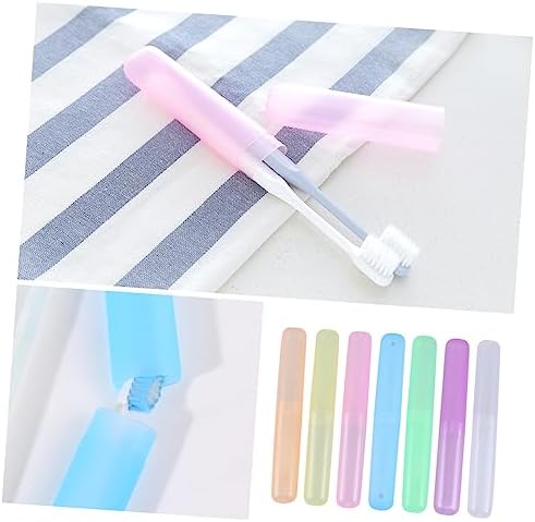 Amosfun 21pcs Portable Toothbrush Holder Organizer for Travel and Home Use