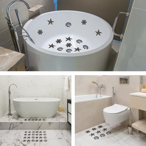 30pcs Anti Slip Safety Stickers for Bathroom Tub Stairs Kitchen Floor