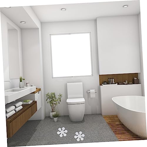 HEALLILY 20Pcs Snowflake Non-Slip Bath Stickers