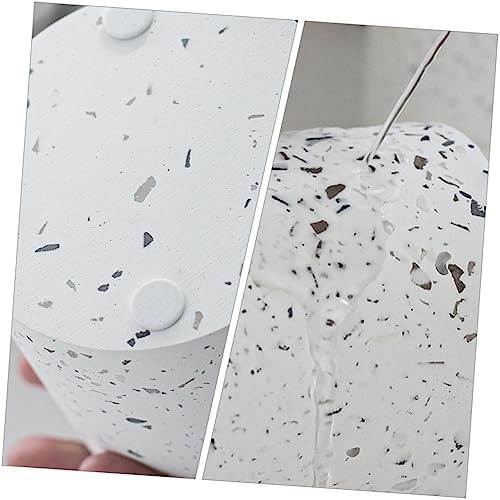 PRETYZOOM Elegant Marble Bathroom Toothbrush Holder Set