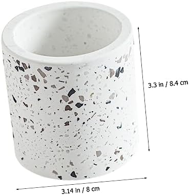 Bathroom Storage Cup Toothbrush Holder 2-in-1 Organizer