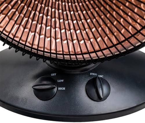 EZ-HEAT 1000-Watt Electric Space Heater with Dual Settings
