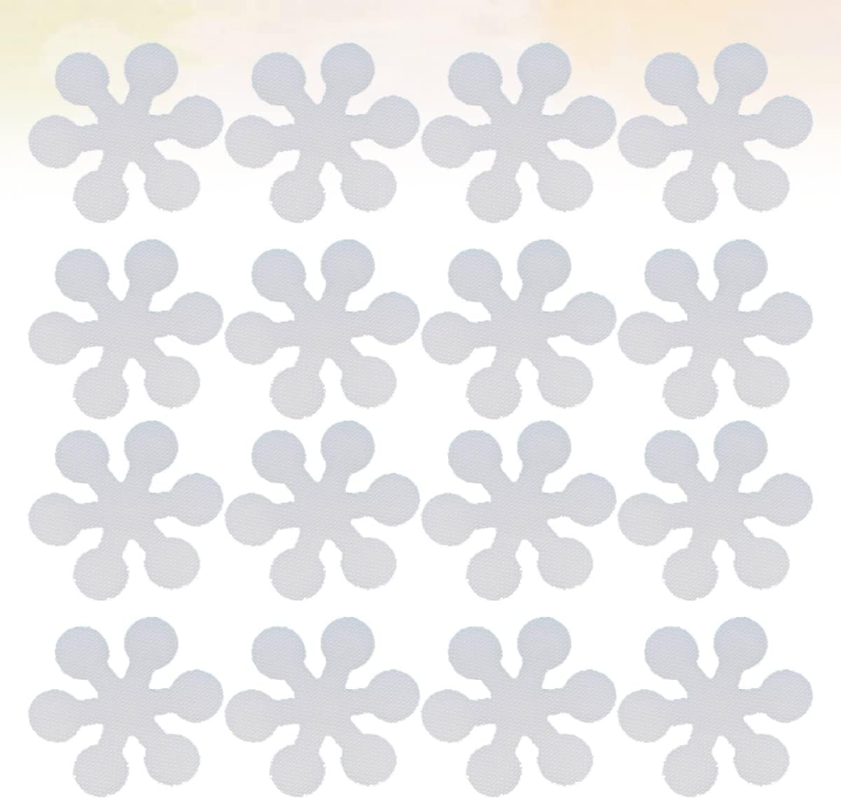 Alipis 20 Pcs Bathtub Non-Slip Stickers with Snowflake Design