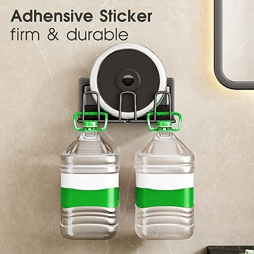 AUSAULAC Toothbrush Holder Wall Mounted Black