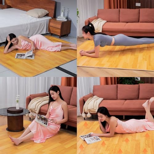 Jidanmian Electric Heated Rug with Fast Heating and Timing