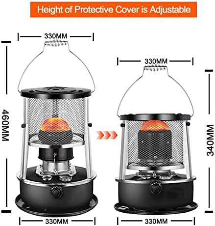 JJ Home Kerosene Heater Non Electric Indoor Outdoor Portable