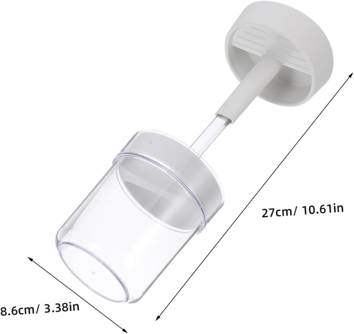 FIXOSHEE Toothbrush Holder with Drain Tray and Cover 1